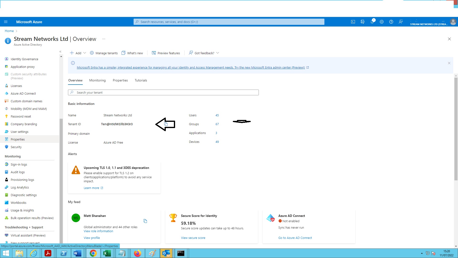 how-to-find-o365-tenant-id-for-teams-direct-routing-stream-networks